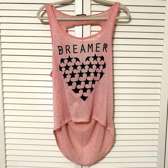 Blush women’s light pink slouchy back sleeves round neck size L - Picture 1 of 8